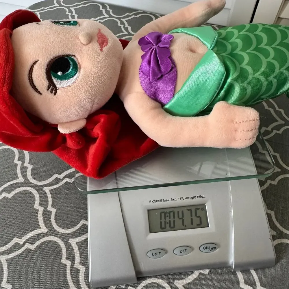 Disney Little Mermaid Ariel Doll Plush Toy 12
